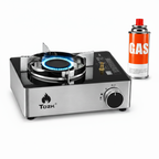12000 BTU Portable LPG & Butane Camping Stove with Carry Case -THE ADVENTURE HUT