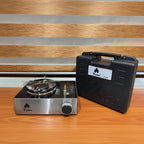 12000 BTU Portable LPG & Butane Camping Stove with Carry Case -THE ADVENTURE HUT