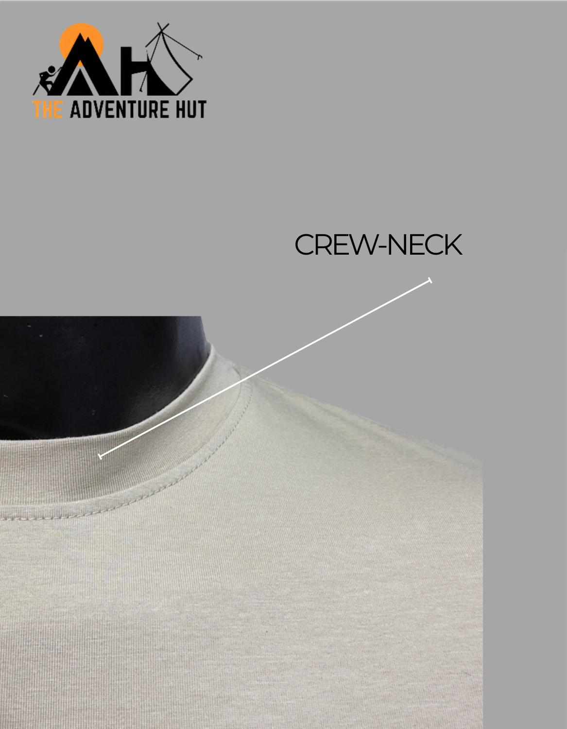 Adventure Hut Black Dry Cool Tec T-Shirt | Quick-Dry Sports & Trekking Wear