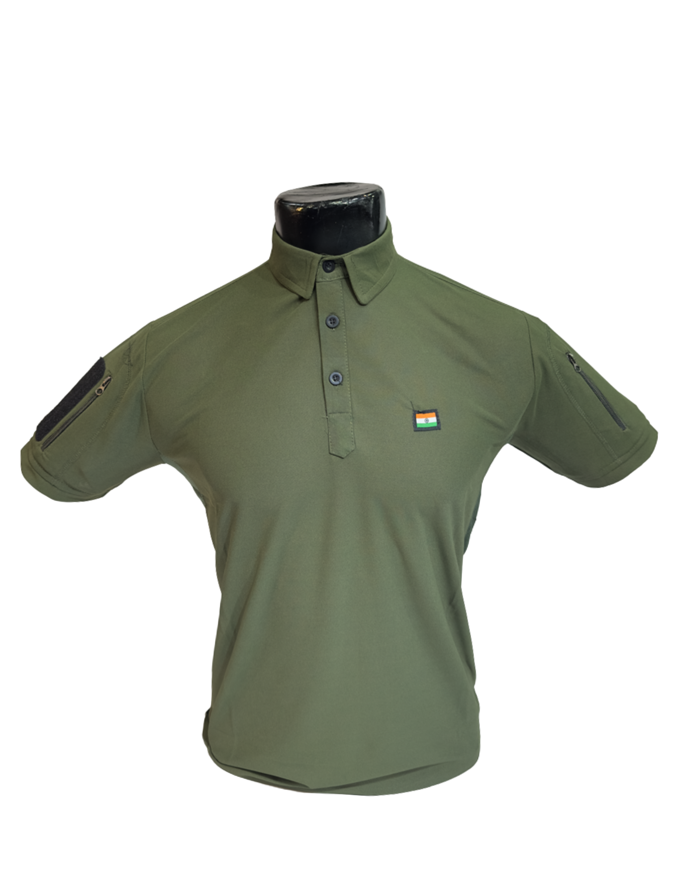 OG T-Shirt with India Flag – Half Sleeve Cotton Tee for Everyday Wear