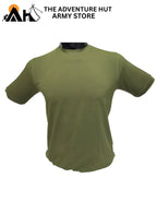 ADVENTURE HUT KAHKHI BASIC PLAIN DRY COOL TEC T-SHIRT - The Adventure Hut
