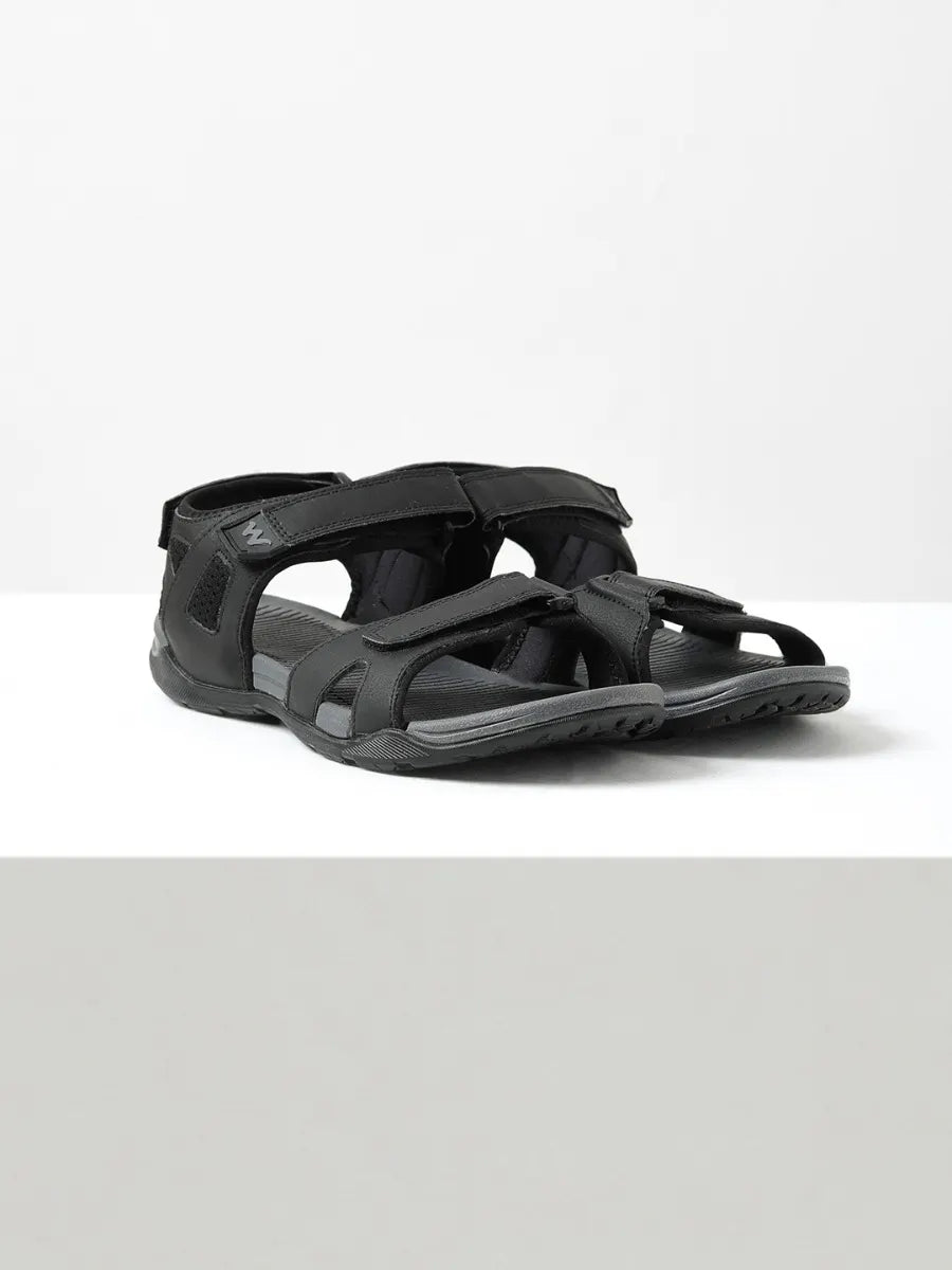 Mens Cruizer Outdoor Open Toe Sandals (52006-Black) - The Adventure Hut