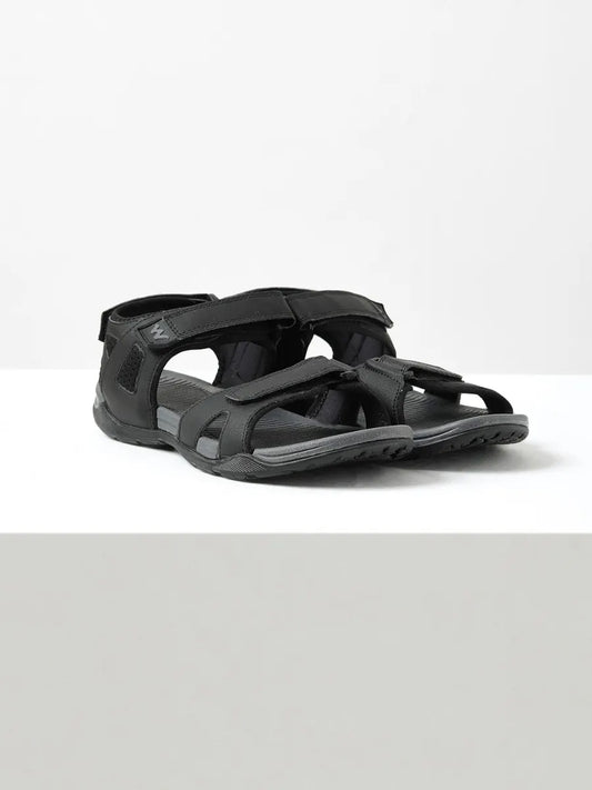 Mens Cruizer Outdoor Open Toe Sandals (52006-Black) - The Adventure Hut