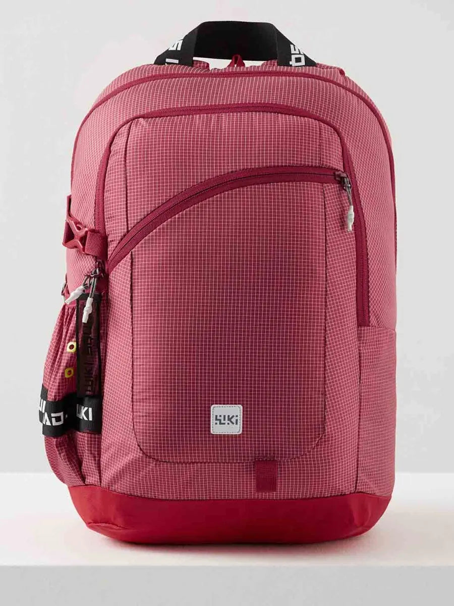 WIKI Squad 2 Backpack 32 L - Grid Red [12977]