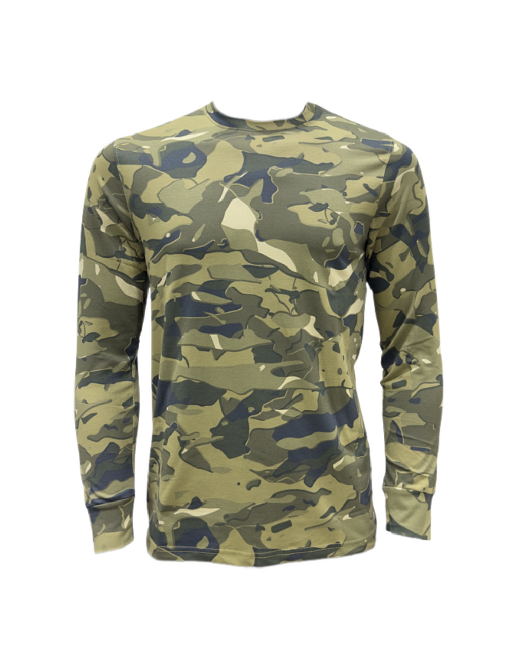 Adventure Hut Camouflage Navy Full Sleeve T-Shirt – ADV BGK New Print (Cotton Stretch)