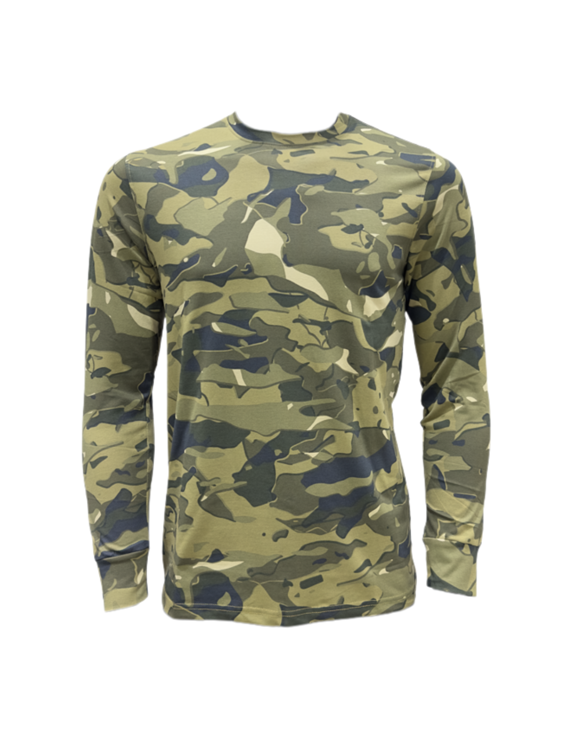 Adventure Hut Camouflage Navy Full Sleeve T-Shirt – ADV BGK New Print (Cotton Stretch)