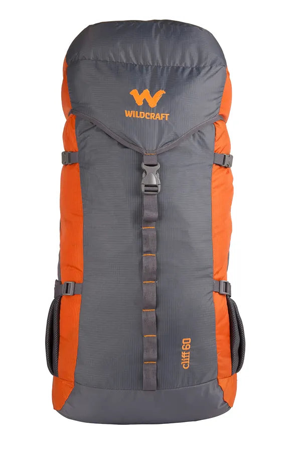 Wildcraft Cliff 60 Ltrs Black Rucksack (8903338073819) (Extra Large Size) (11232)