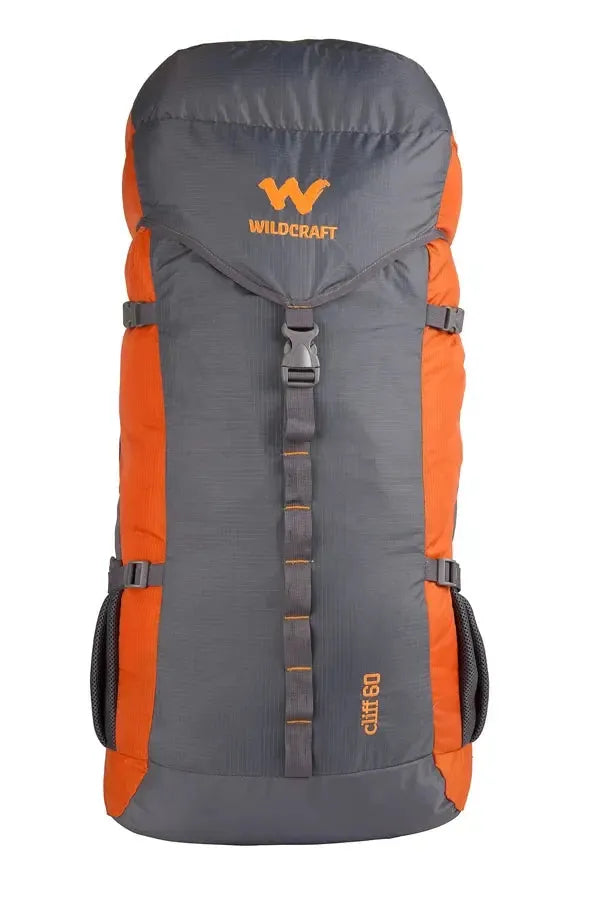 Wildcraft Cliff 60 Ltrs Black Rucksack (8903338073819) (Extra Large Size) (11232) - The Adventure Hut