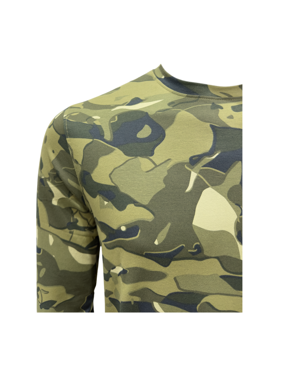 Adventure Hut Camouflage Navy Full Sleeve T-Shirt – ADV BGK New Print (Cotton Stretch)
