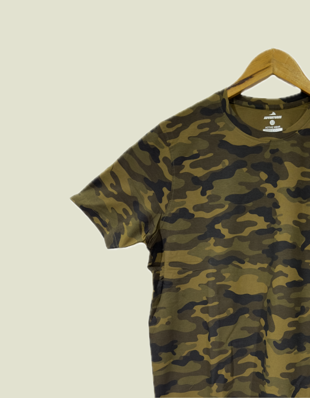 Adventure Hut Camouflage Brown  T-Shirt