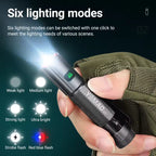 The Adventure Hut YEMAO M52 Tactical Flashlight 1500LM Rechargeable