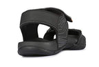 Men HYPAGRIP™ Open Toe Ridge Sandal - Black Grey (51670) - The Adventure Hut