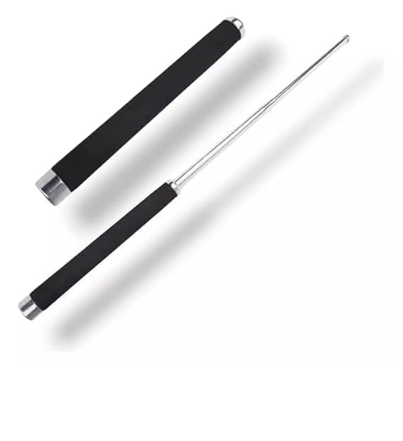 Stainless Steel Self-Defense Foldable Pointer & Safety Hiking Stick-Expandable Self Defense