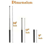 Stainless Steel Self-Defense Foldable Pointer & Safety Hiking Stick-Expandable Self Defense - The Adventure Hut