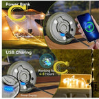 Rechargeable LED Lamp Camping Light | Portable Tent Lamp with USB Charging | Compact Outdoor Lantern for Hiking, Emergency & Travel KXK- 828 - The Adventure Hut