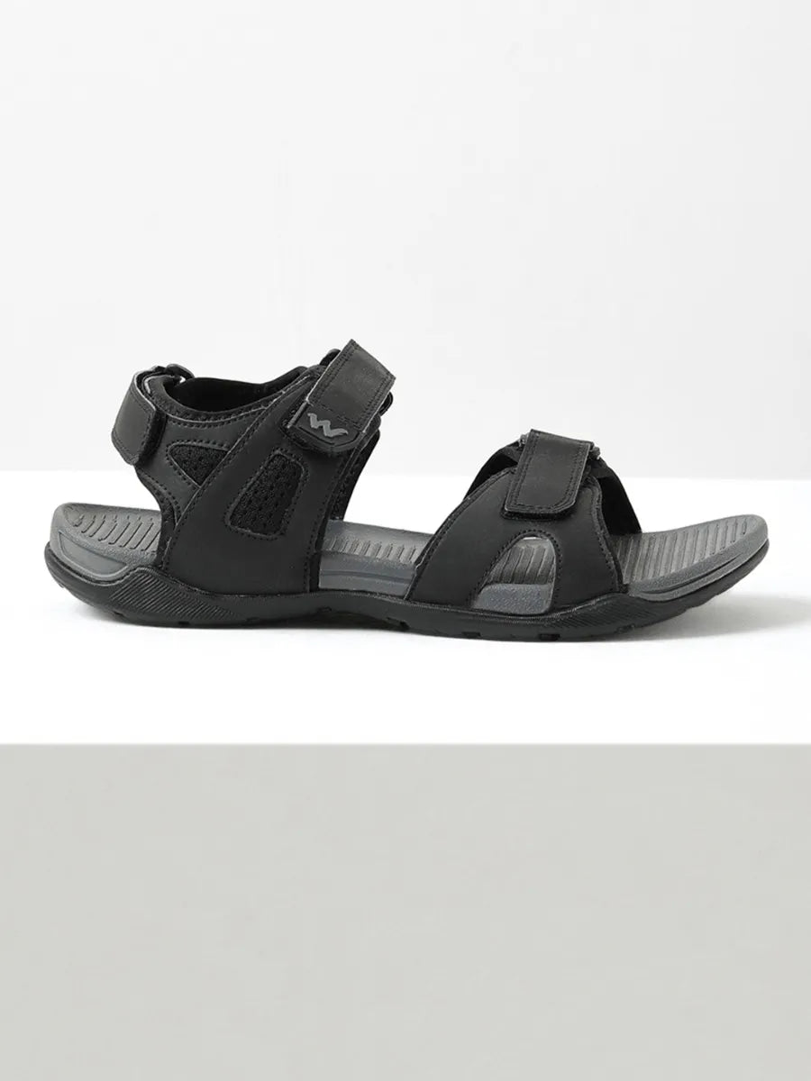 Mens Cruizer Outdoor Open Toe Sandals (52006-Black) - The Adventure Hut