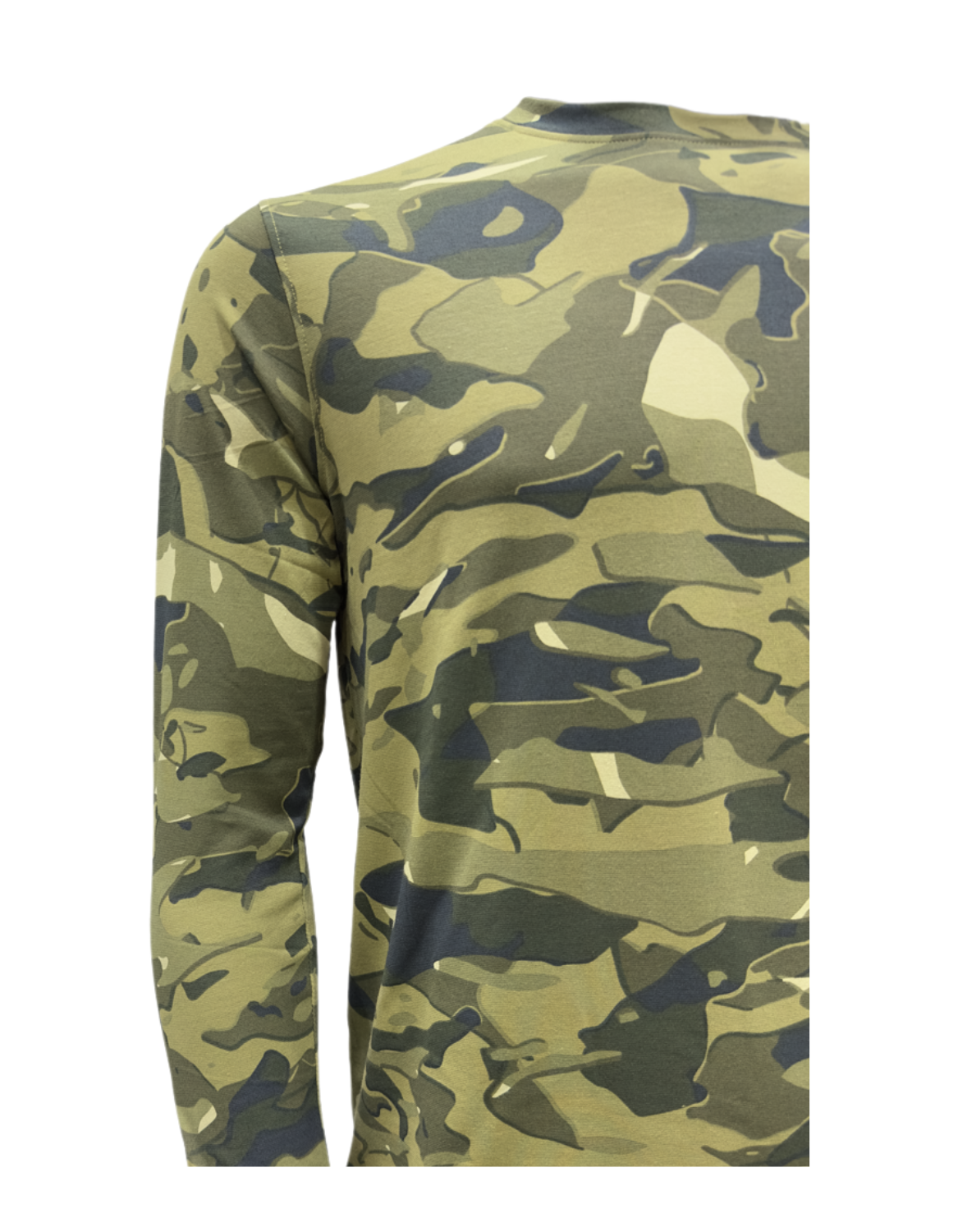 Adventure Hut Camouflage Navy Full Sleeve T-Shirt – ADV BGK New Print (Cotton Stretch)