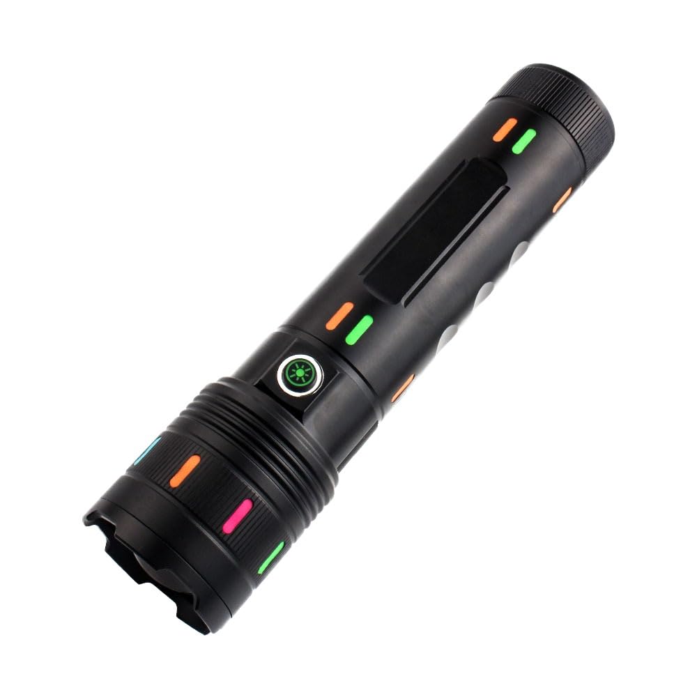 THE ADVENTURE HUT Rechargeable Flashlight Torch – COBA CB-107-2-TG