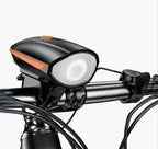 2-in-1 Rechargeable with (3 Modes)|Cycle Lights Rechargeable Waterproof (140 dB) LED Front Light | THE ADVENTURE HUT