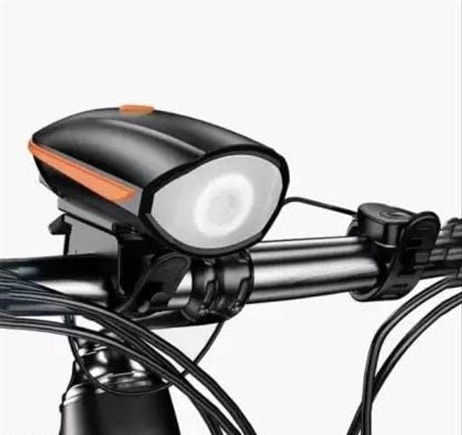2-in-1 Rechargeable with (3 Modes)|Cycle Lights Rechargeable Waterproof (140 dB) LED Front Light | THE ADVENTURE HUT