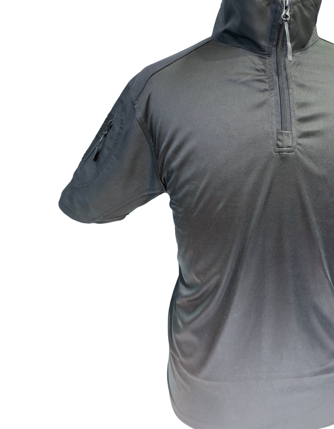 Black Tactical Quick Dry T-Shirt – Lightweight Outdoor & Sports Wear