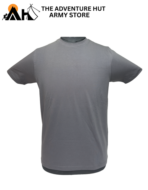 Adventure Hut Grey Dry Cool Tec T-Shirt – | Quick-Dry Sports & Outdoor Wear