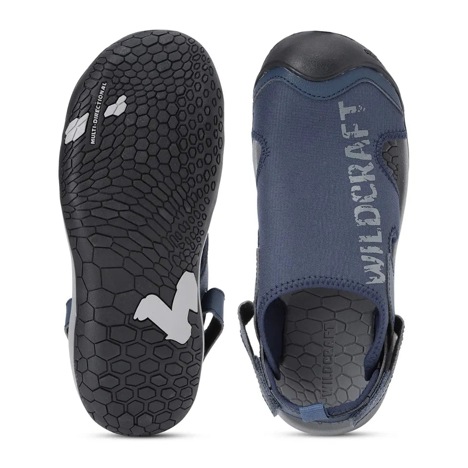 Mens Terrano Outdoor Closed Toe Sandals (51838-Navy) - The Adventure Hut