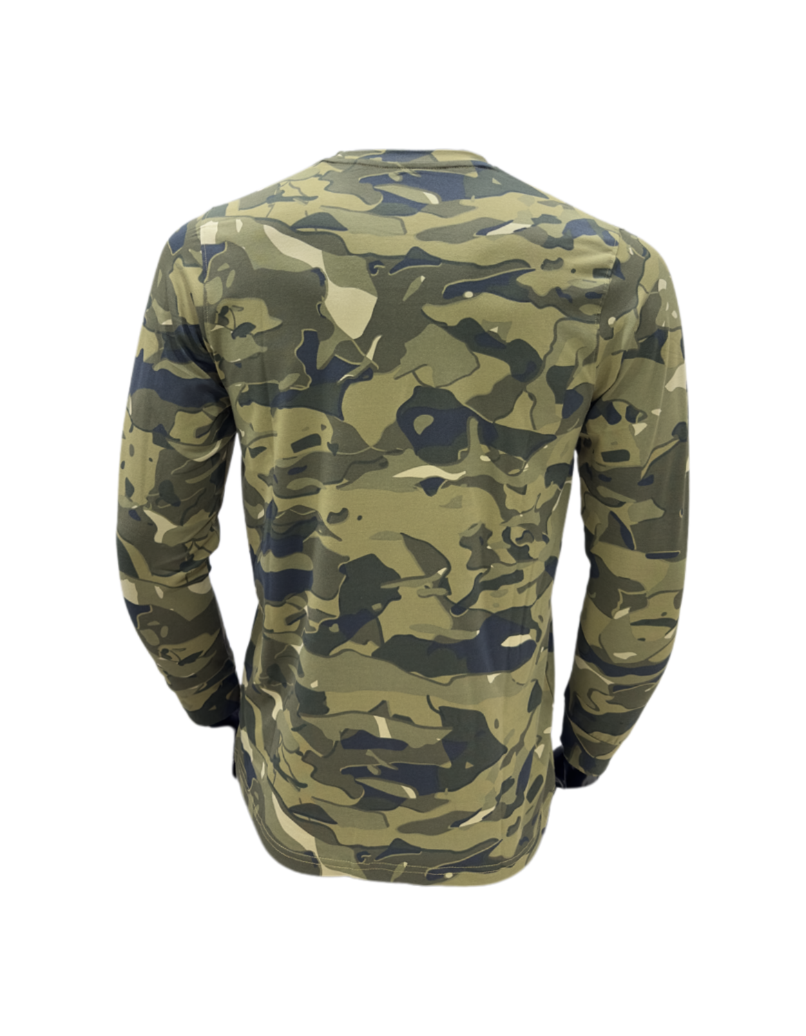 Adventure Hut Camouflage Navy Full Sleeve T-Shirt – ADV BGK New Print (Cotton Stretch)