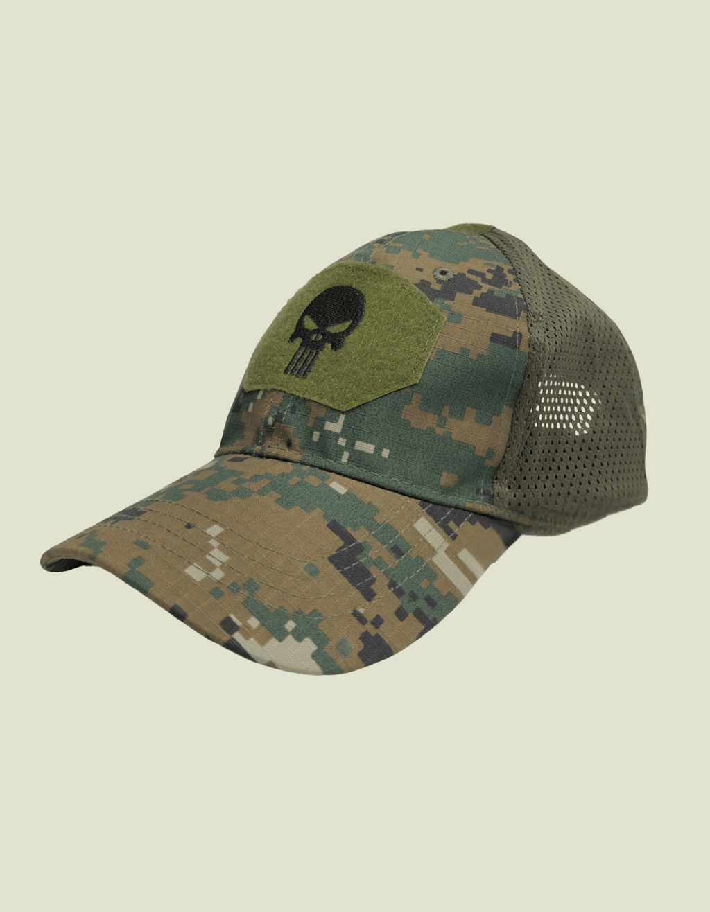 Cobra Print Army Breathable Mesh Fabric Lightweight Outdoor Tactical Sun Cap - The Adventure Hut