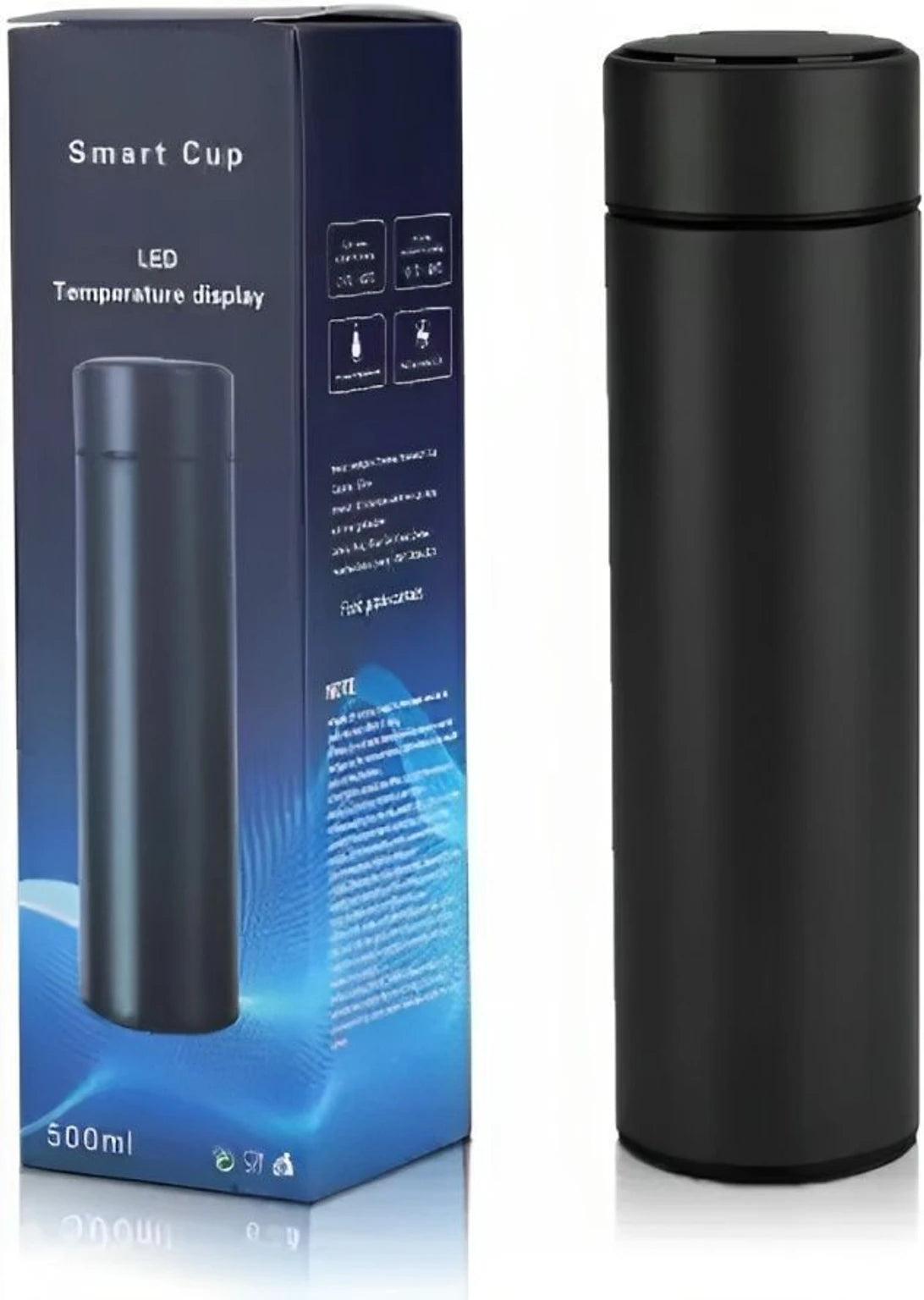 Hot & Cold Led Smart Water Bottle 500 ml Water Bottle
