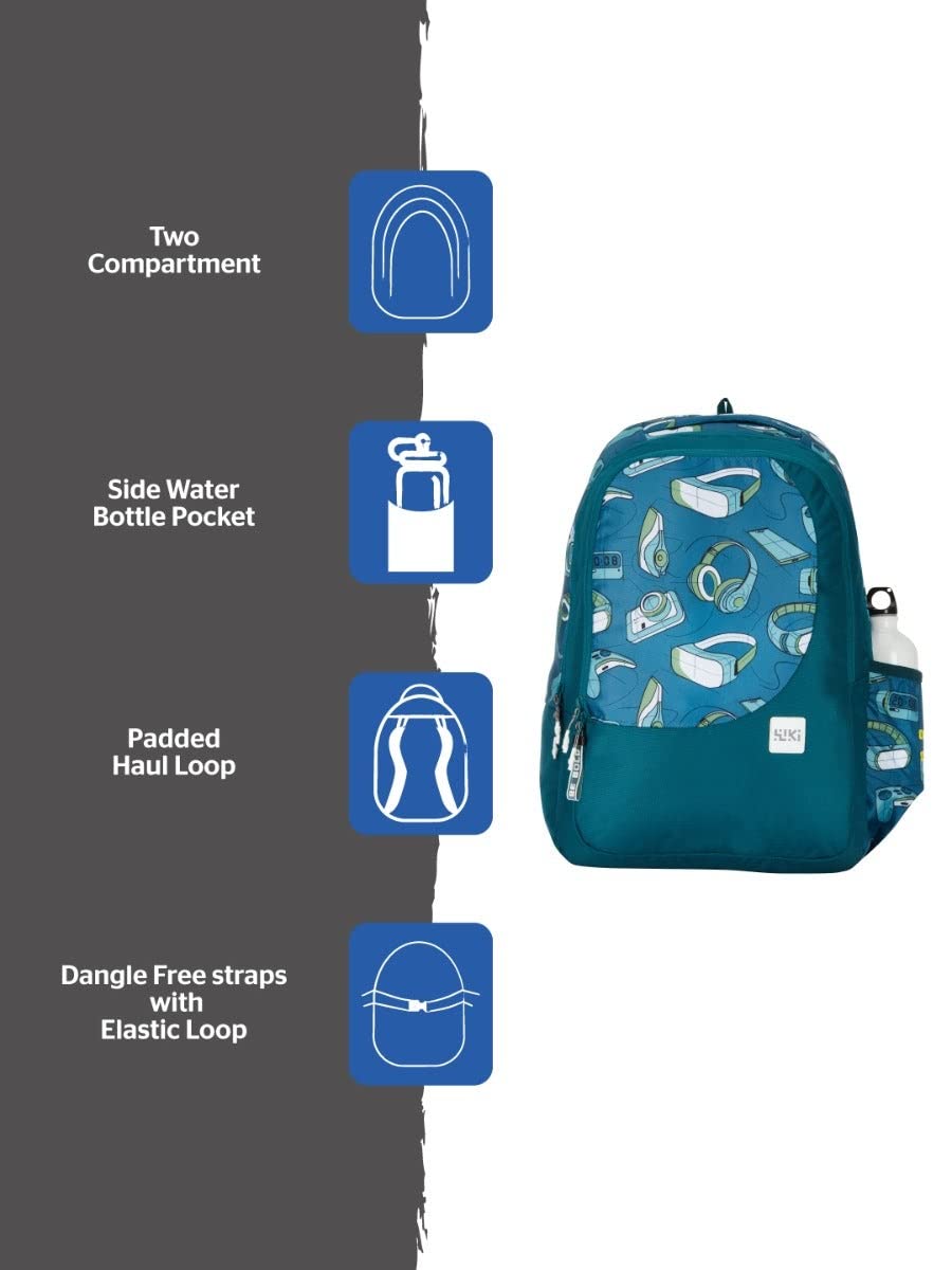 WIKI 1 Streak Orange Backpack(12968) (Gadget Olive) - The Adventure Hut