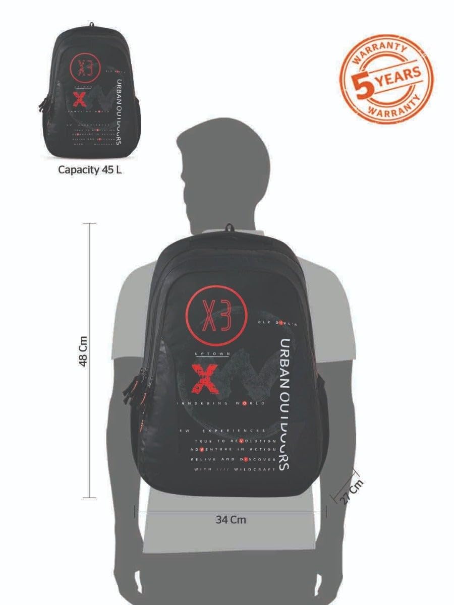 Wildcraft Blaze Laptop Backpack 45 L (12953) - The Adventure Hut