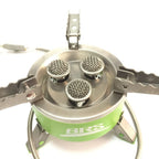 Outdoor 4200W Camping Gas Stove Windproof Folding Gas Stove Hiking Picnic Foldable Cooking Gas Stove