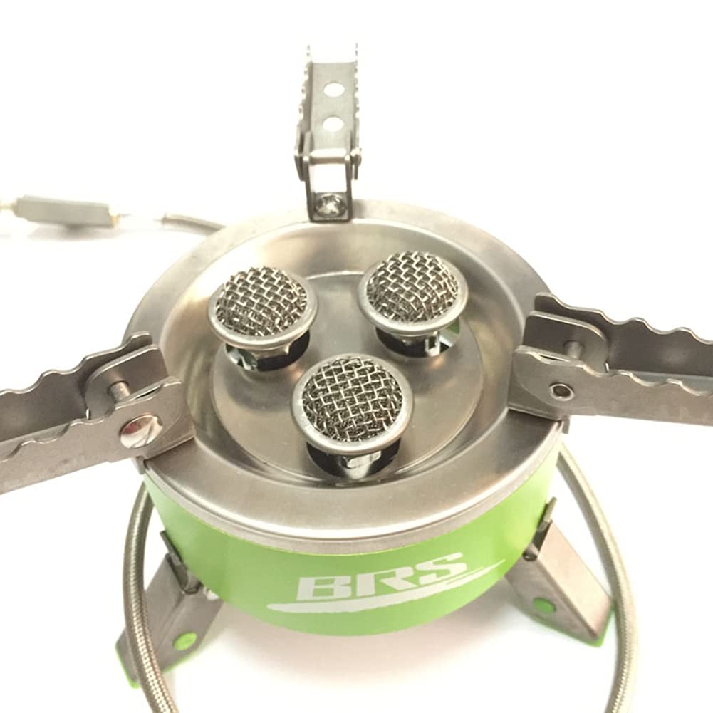 Outdoor 4200W Camping Gas Stove Windproof Folding Gas Stove Hiking Picnic Foldable Cooking Gas Stove