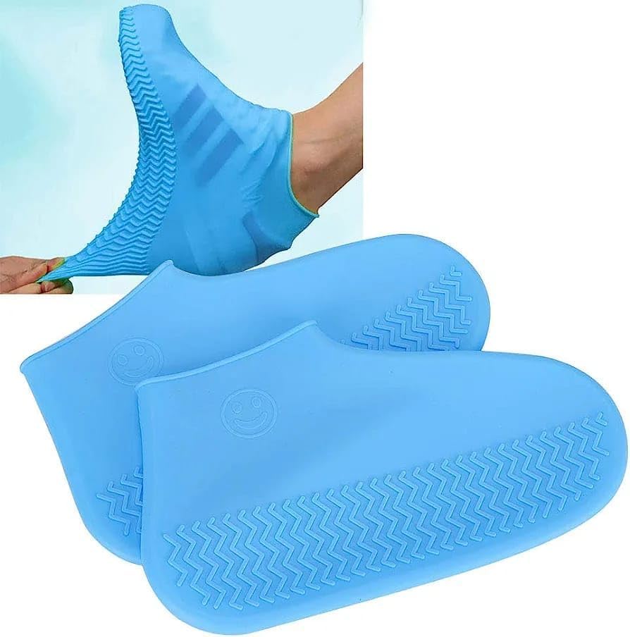 Reusable Silicone Waterproof Shoe Covers – Non-Slip, Durable, Portable, Rain & Mud Protection for Shoes
