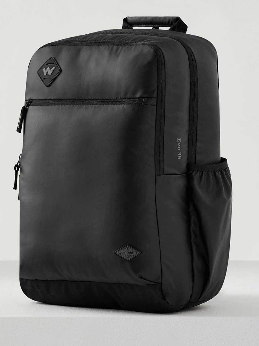 Wildcraft Evo Backpack 35 L (12960) (Black Coated) - The Adventure Hut