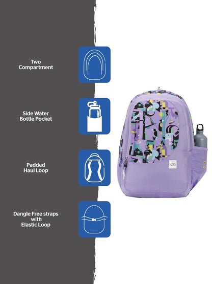 WIKI 1 Streak Orange Backpack(12968) (Fauna Purple)