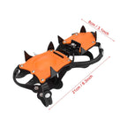 Crampons, Anti Slip Shoe Grips Climbing,Mountaineering Crampons BY-BMTZ4 universal [TK-4705]