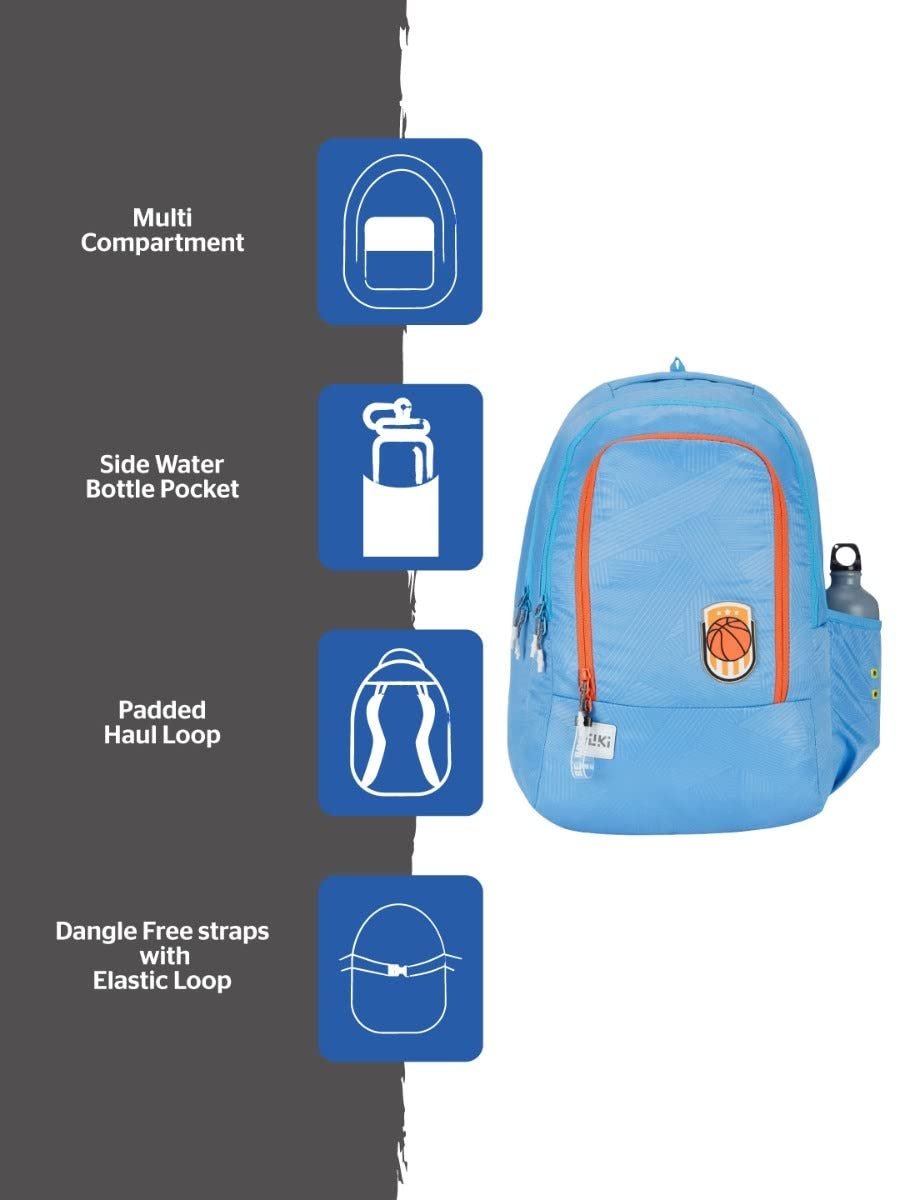 WIKI 2 Streak Yellow Backpack 31.5L (12969) (Streak Blue) - The Adventure Hut