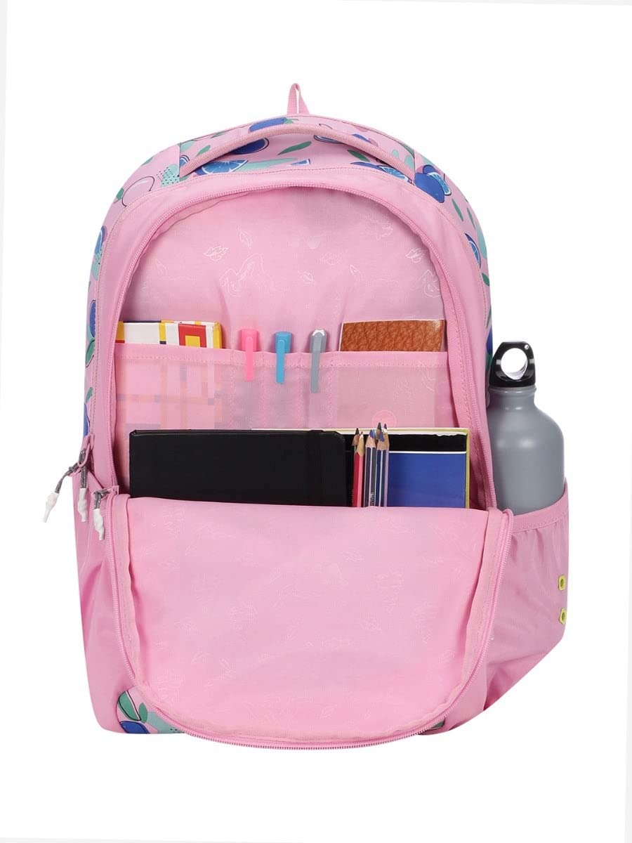 WIKI Girl 3 Citrus Black 29.5L Backpack (12983) (Citrus Pink)