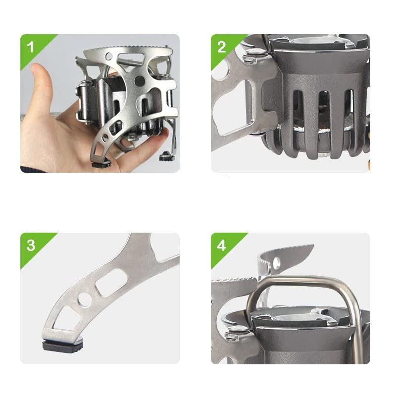 The Adventure Hut Stove Campsor 9 Multi-Fuel Camping Stove