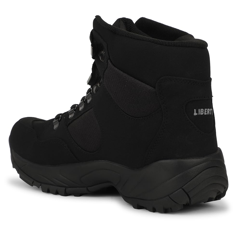 Liberty Freedom EVEREST-Black Safety Shoes for Men with EVA Sole | Comfortable & Durable - The Adventure Hut