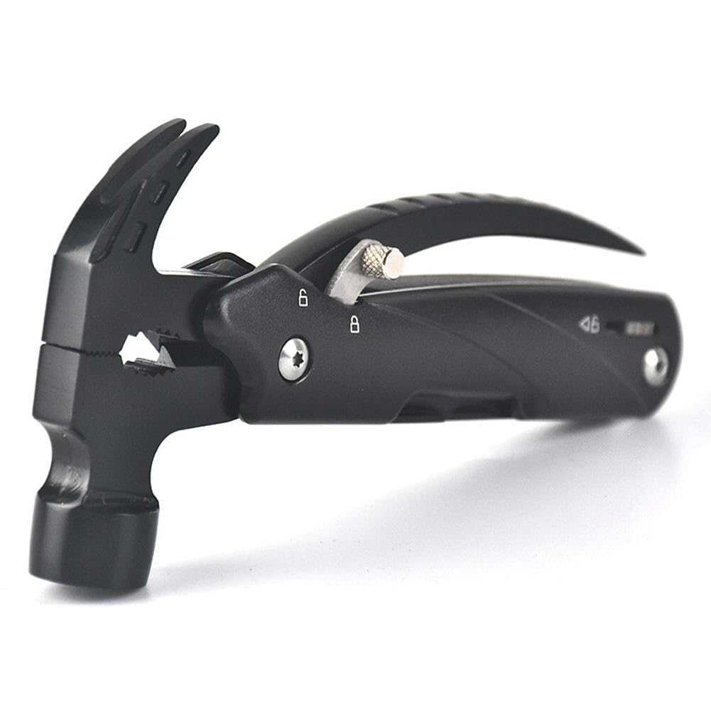 Multi Tool Hammer 12 in 1 - Black Premium - The Adventure Hut