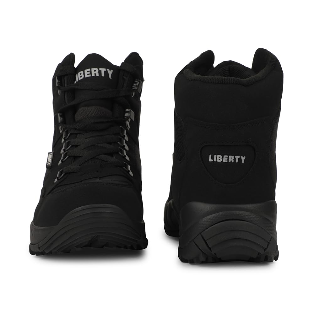 Liberty Freedom EVEREST-Black Safety Shoes for Men with EVA Sole | Comfortable & Durable - The Adventure Hut