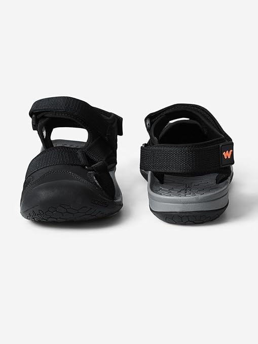 Men Terrano Lite Open Toe Sandal - Black (52004) - The Adventure Hut