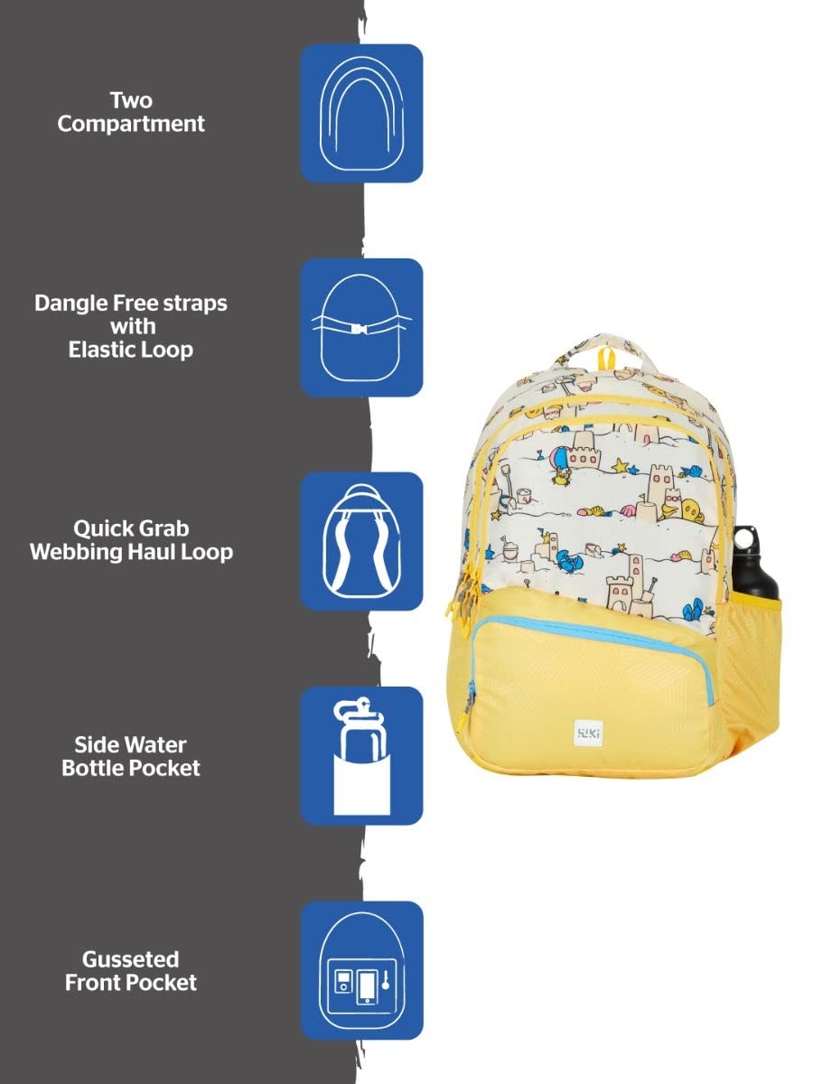 Wildcraft Wiki Champ 4 24L Backpack (12989) (Sandcastel Cream) - The Adventure Hut
