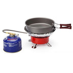 Camping Cookware Set Non-Stick Heat Resistant Outdoor Cooking Set 4 Pot Bowl (COMPSOR-203)