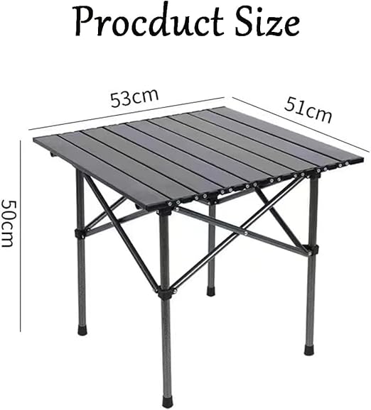 Portable Folding Camping Table – Lightweight Aluminum Outdoor Picnic & Travel Table