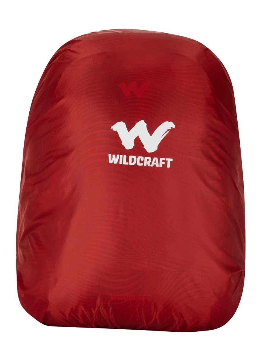 Wildcraft Bravo 35L Backpack with Rain Cover (12955) (TYPGRNG-Red) - The Adventure Hut