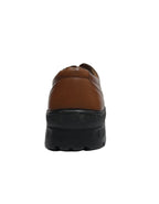 DMS Cut Police Commando Shoes – Brown Tactical Leather Army Footwear - The Adventure Hut